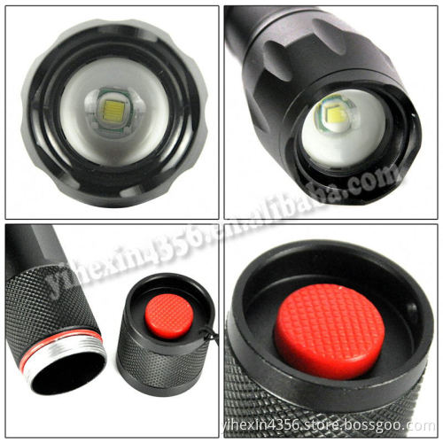 Boruit Flashlight with Amount and Bike Tail Light LED Bicycle Light